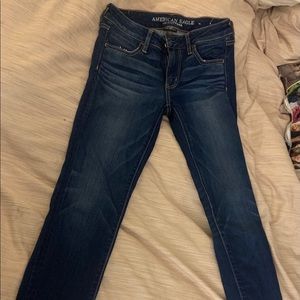 Lightly warn size 4 American Eagle Stretch Jeans